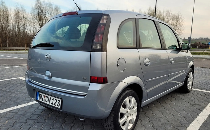 Opel Meriva cena 13900 przebieg: 153370, rok produkcji 2006 z Nowogard małe 121